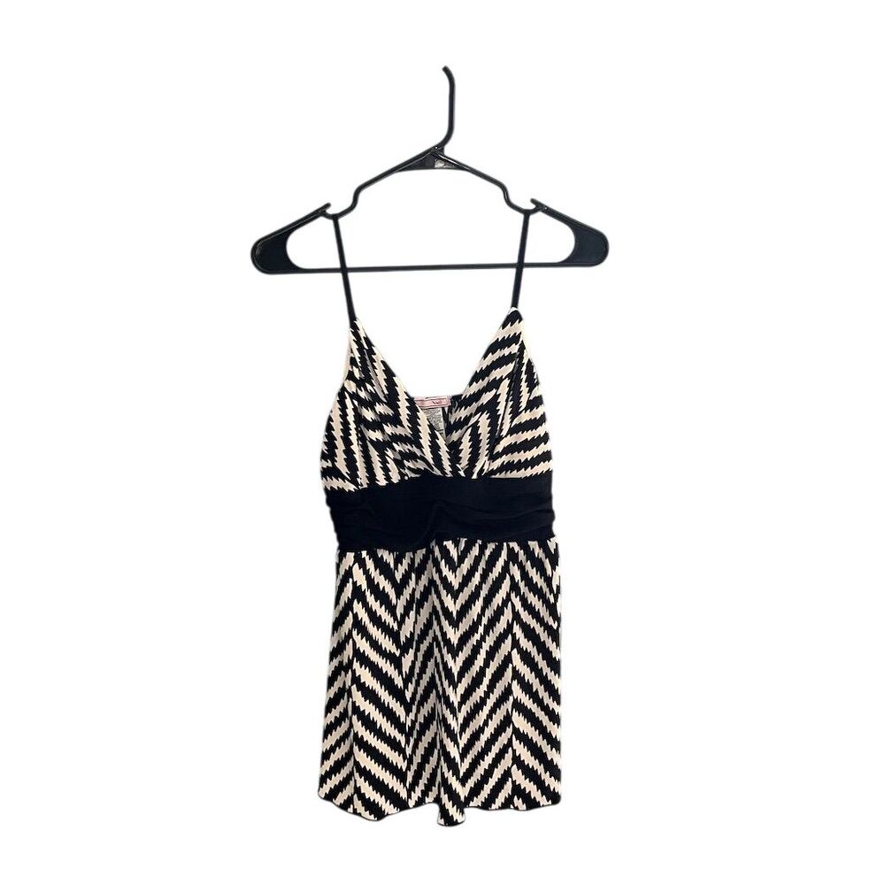 Vol.1 Women's‎ XL Chevron Print Halter Tank Top Multicolor
